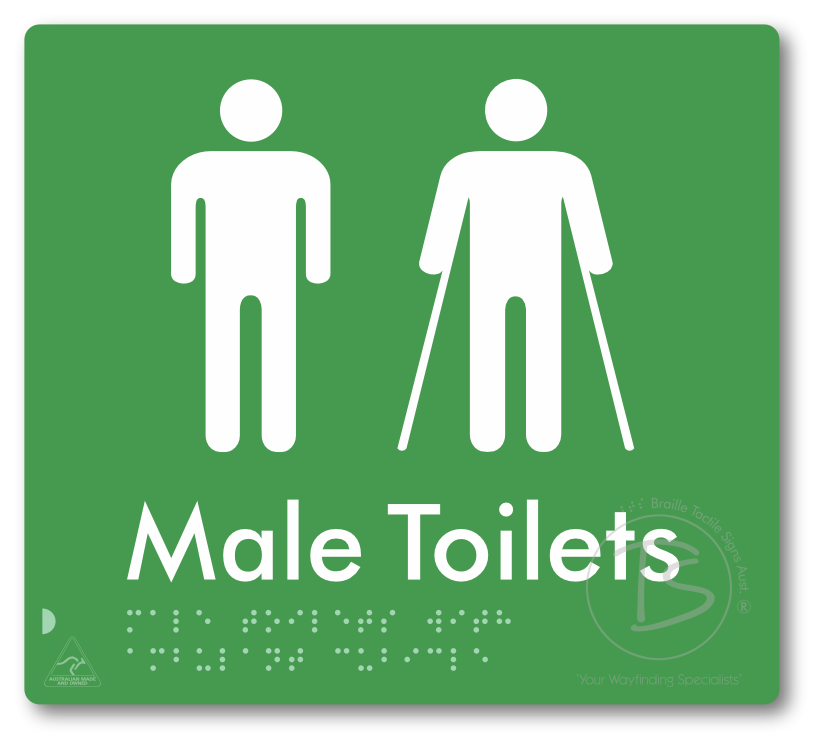 Male Toilets with Ambulant Cubicle