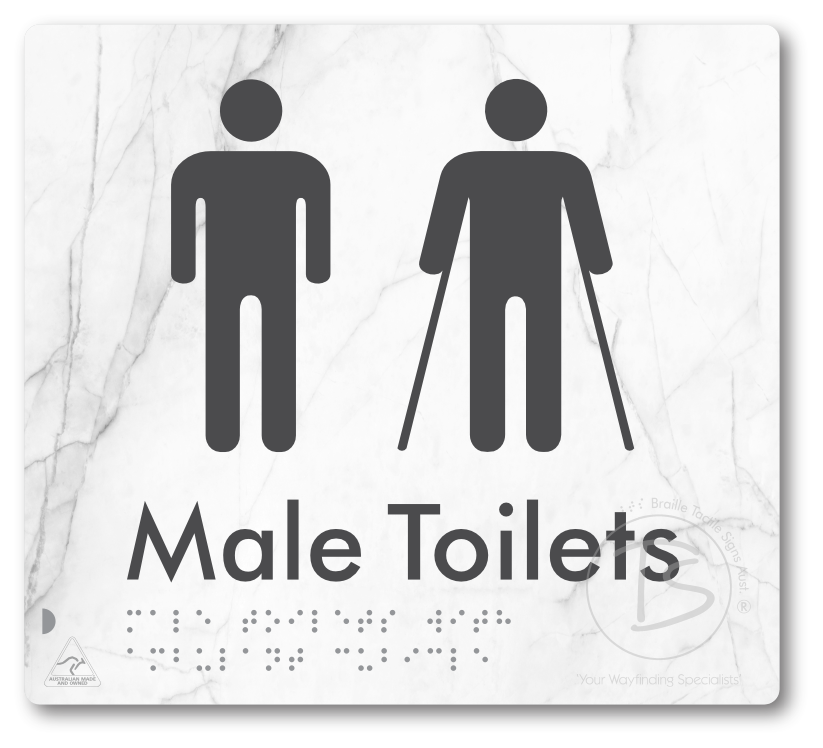 Male Toilets with Ambulant Cubicle