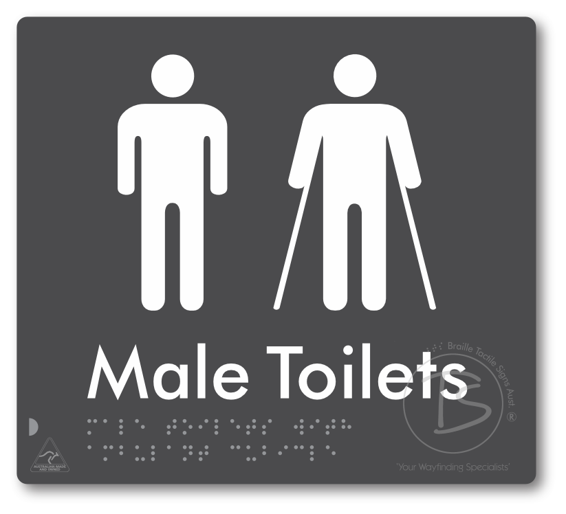 Male Toilets with Ambulant Cubicle