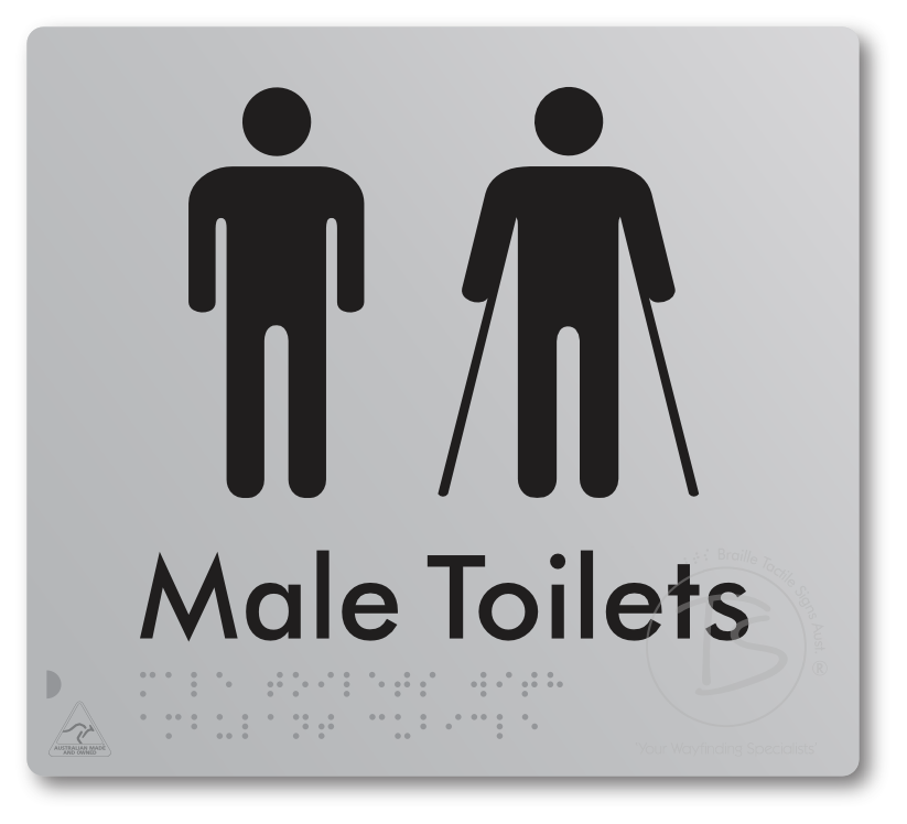 Male Toilets with Ambulant Cubicle