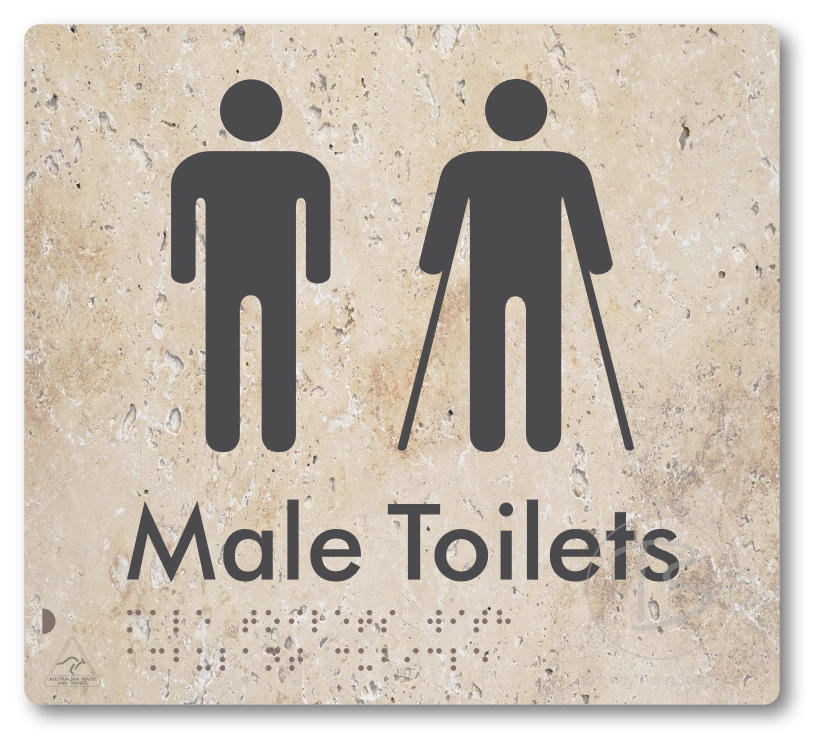 Male Toilets with Ambulant Cubicle