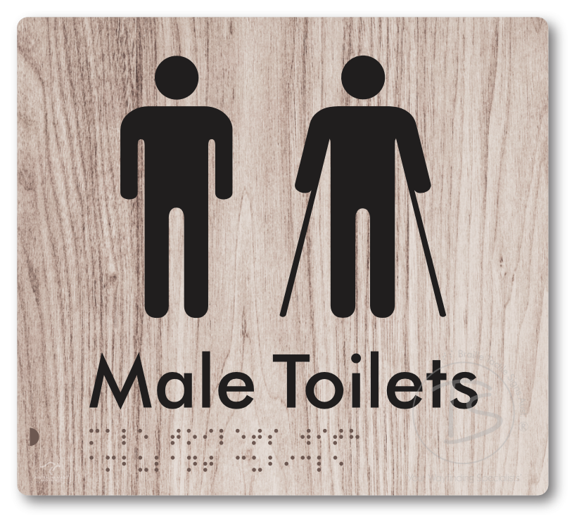Male Toilets with Ambulant Cubicle