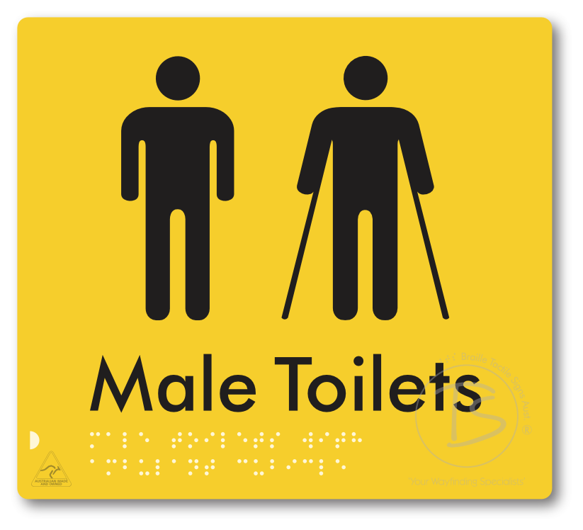 Male Toilets with Ambulant Cubicle