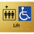 Accessible Lift - Arrow Up