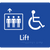 Accessible Lift - Arrow Up