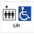 Accessible Lift - Arrow Up