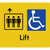 Accessible Lift - Arrow Up