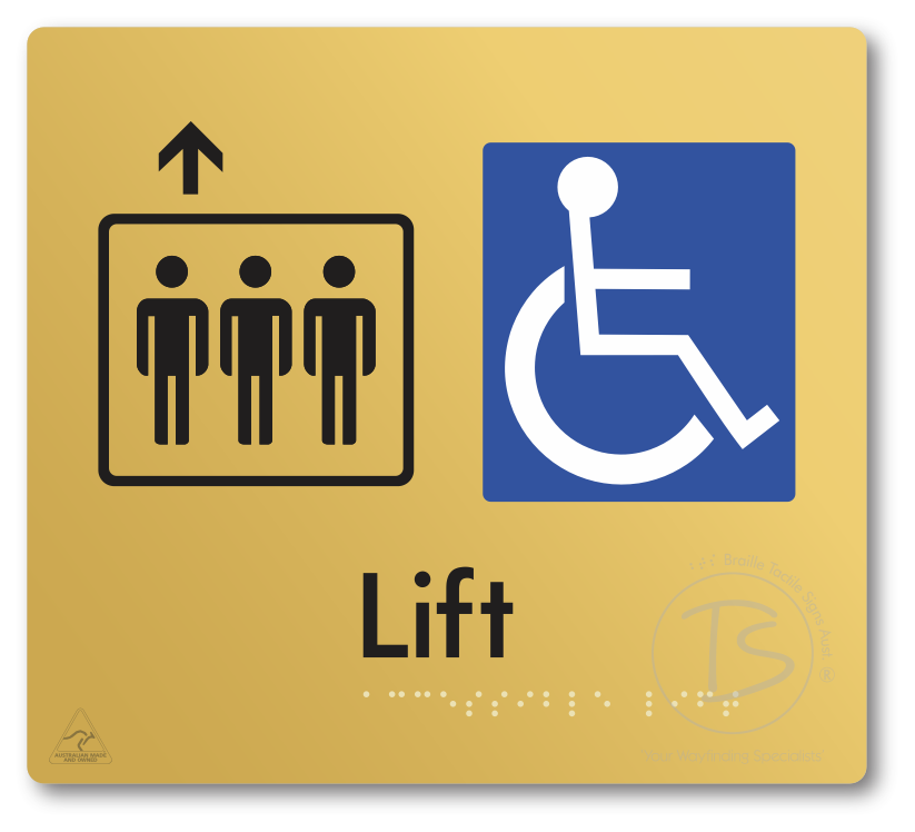 Accessible Lift - Arrow Up