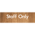 Staff Only