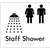 Unisex Staff Shower