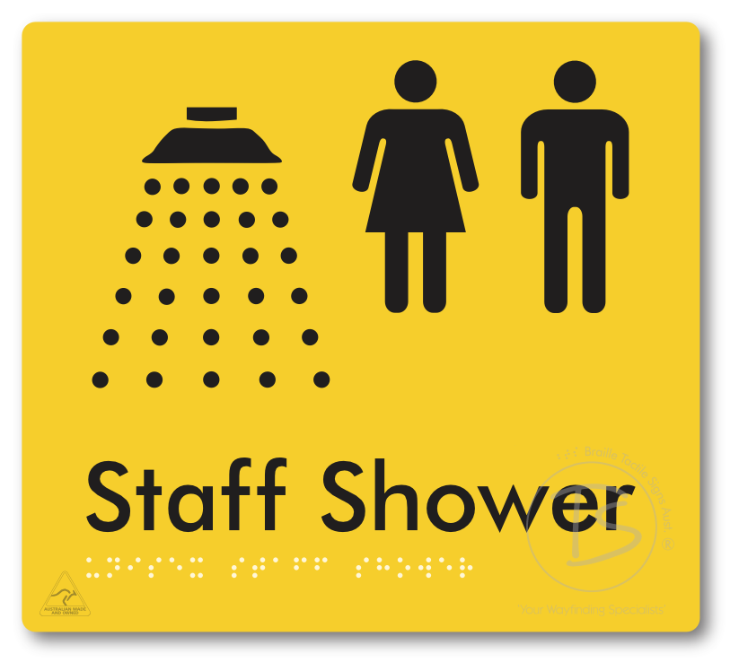 Unisex Staff Shower
