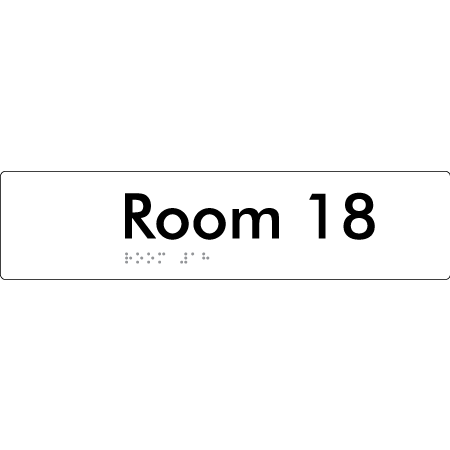Room 18 - Braille Tactile Signs Aust.