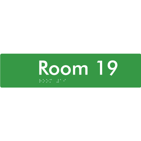Room 19 - Braille Tactile Signs Aust.