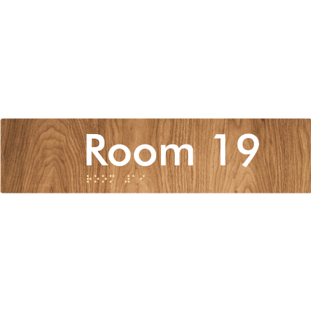 Room 19 - Braille Tactile Signs Aust.