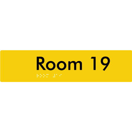 Room 19 - Braille Tactile Signs Aust.