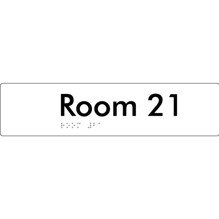 Room 21 - Braille Tactile Signs Aust.