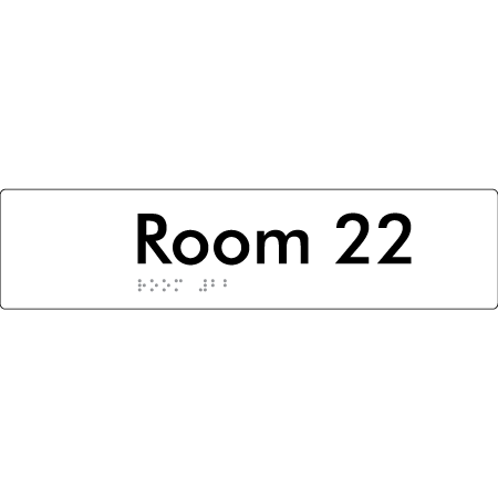 Room 22 - Braille Tactile Signs Aust.