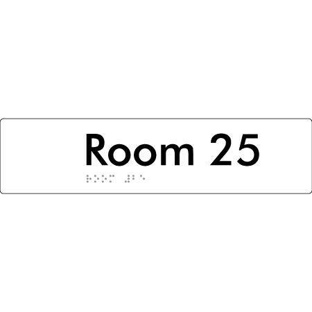 Room 25 - Braille Tactile Signs Aust.