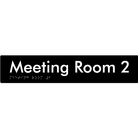 Meeting Room 2 - Braille Tactile Signs Aust.