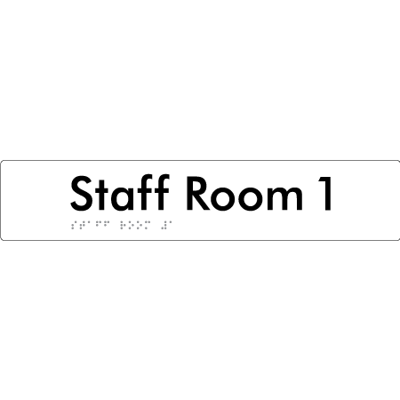 Staff Room 1 - Braille Tactile Signs Aust.