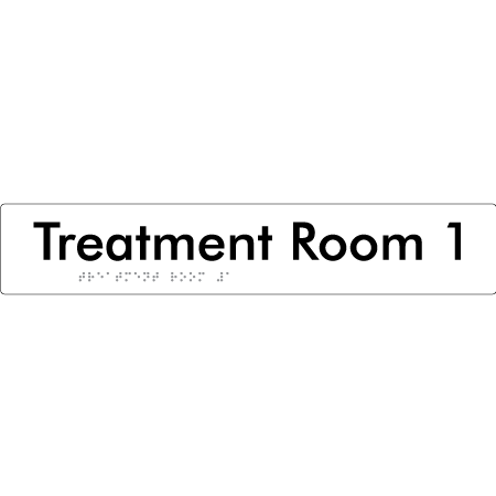 Treatment Room 1 - Braille Tactile Signs Aust.