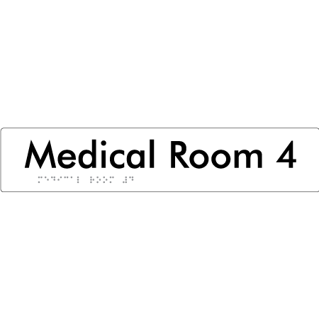 Medical Room 4 - Braille Tactile Signs Aust.