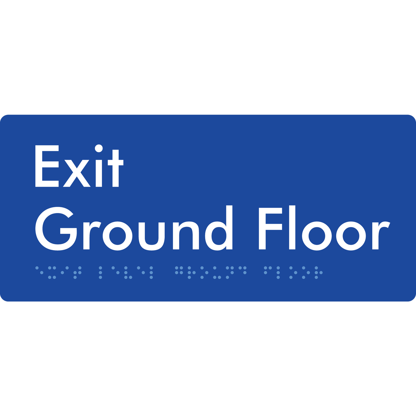 Exit Level Ground Floor