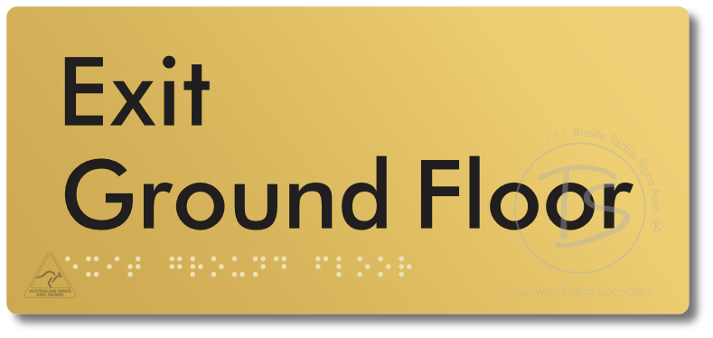 Exit Level Ground Floor