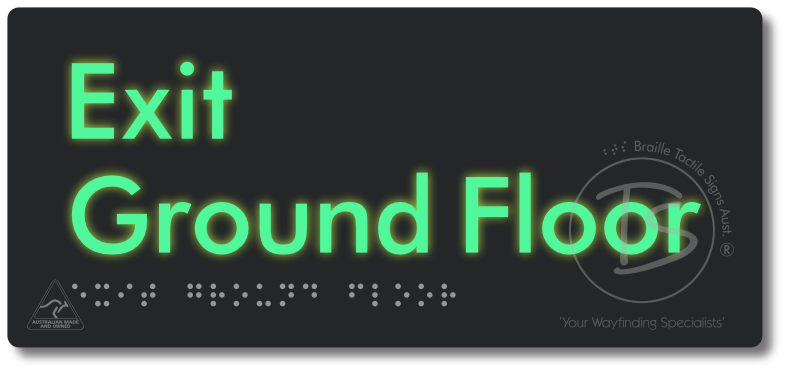 Exit Level Ground Floor