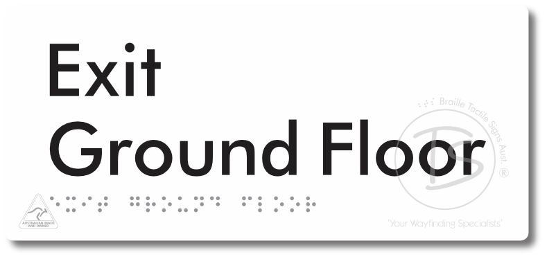 Exit Level Ground Floor