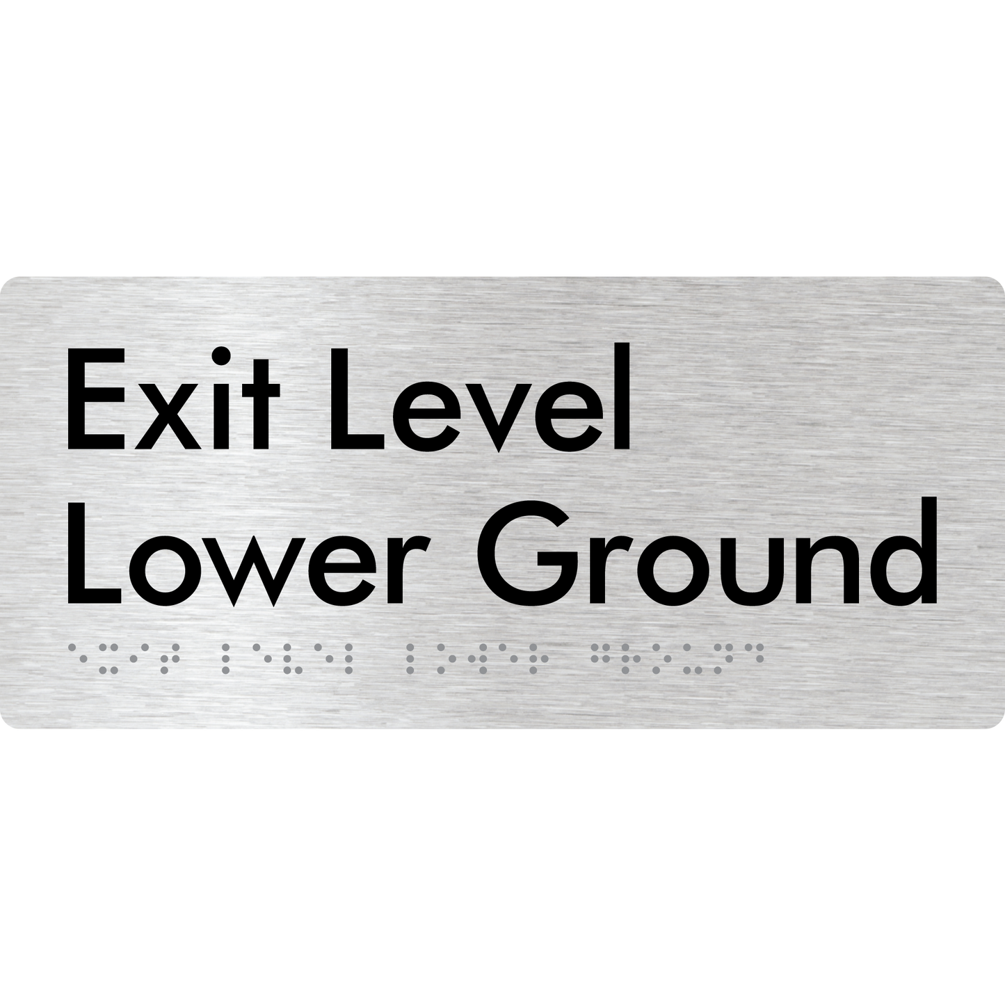 Exit Level Lower Ground