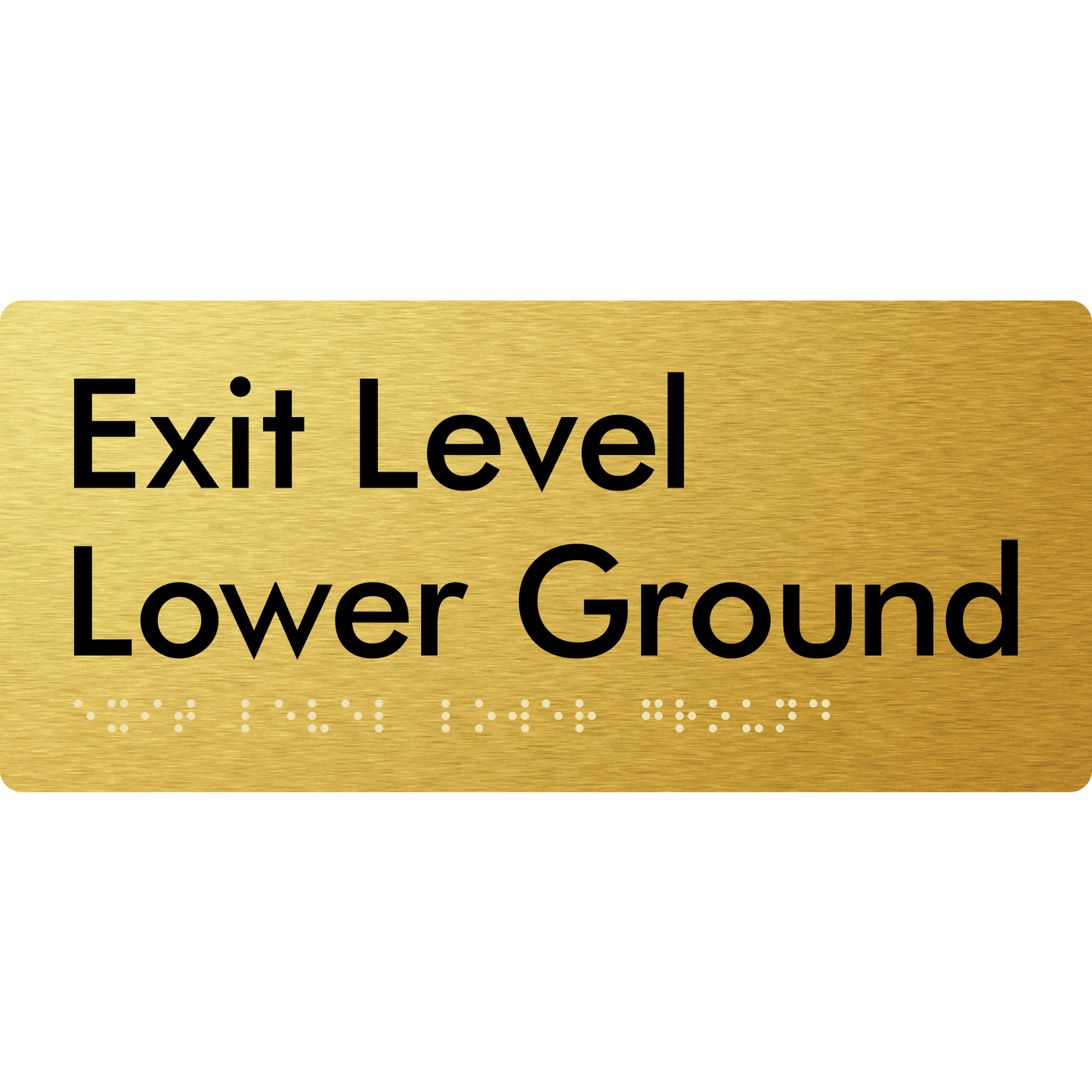 Exit Level Lower Ground