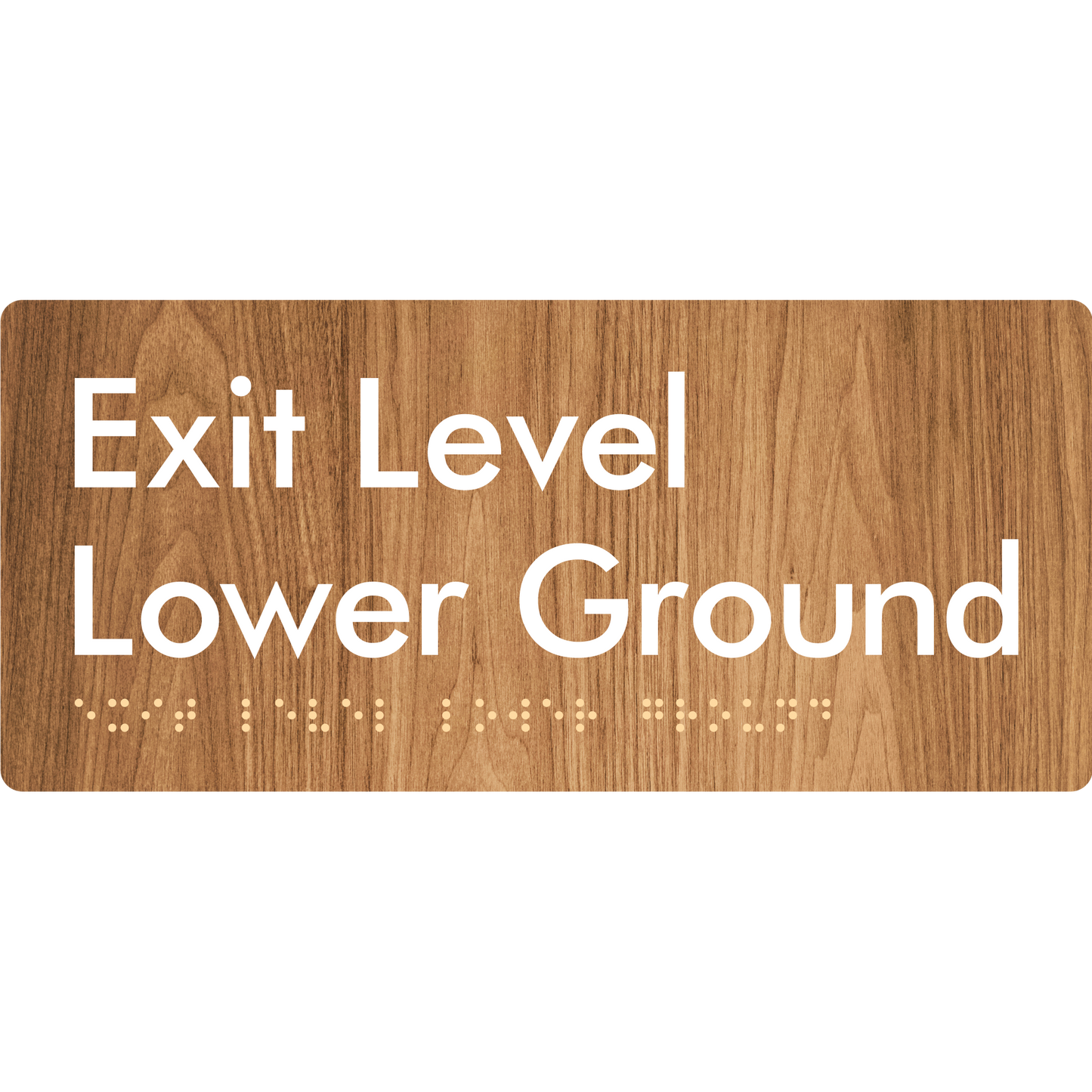 Exit Level Lower Ground