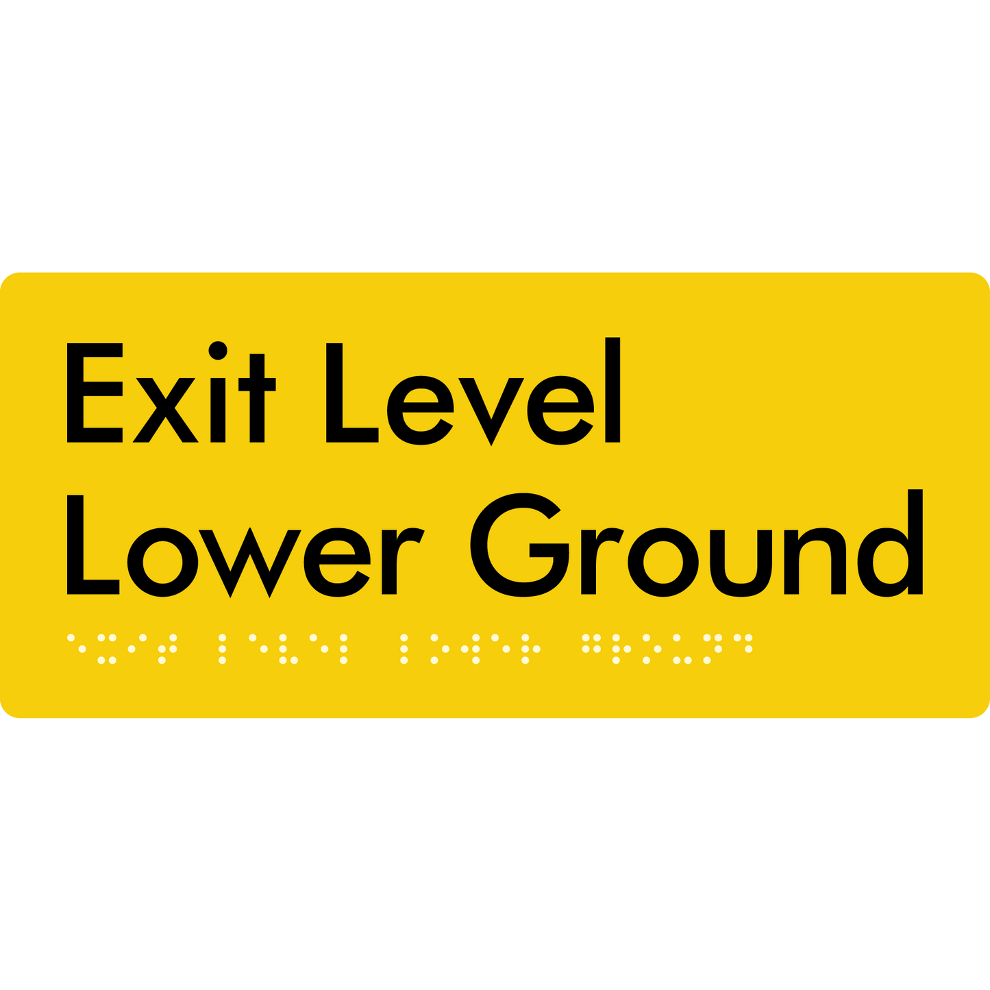 Exit Level Lower Ground