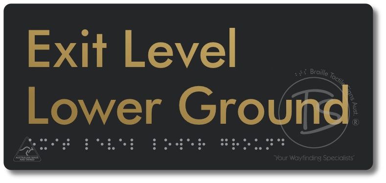 Exit Level Lower Ground