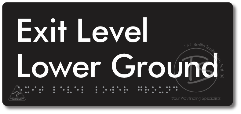 Exit Level Lower Ground