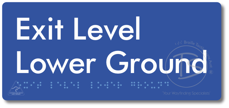 Exit Level Lower Ground