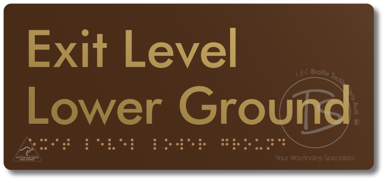 Exit Level Lower Ground