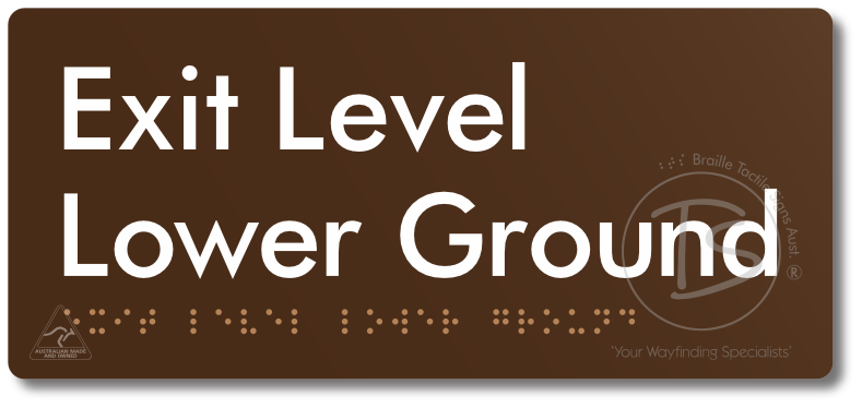 Exit Level Lower Ground