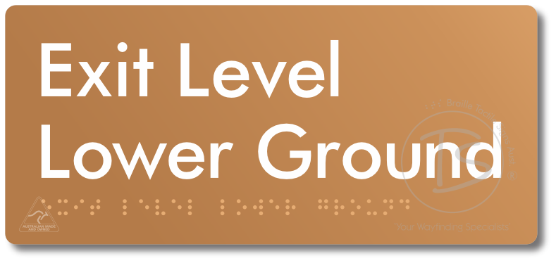 Exit Level Lower Ground