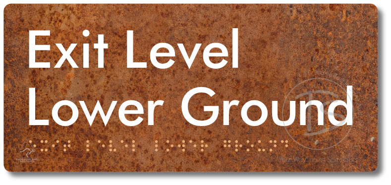 Exit Level Lower Ground