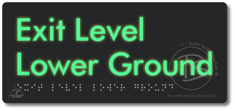 Exit Level Lower Ground