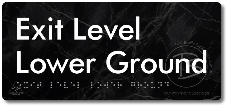Exit Level Lower Ground