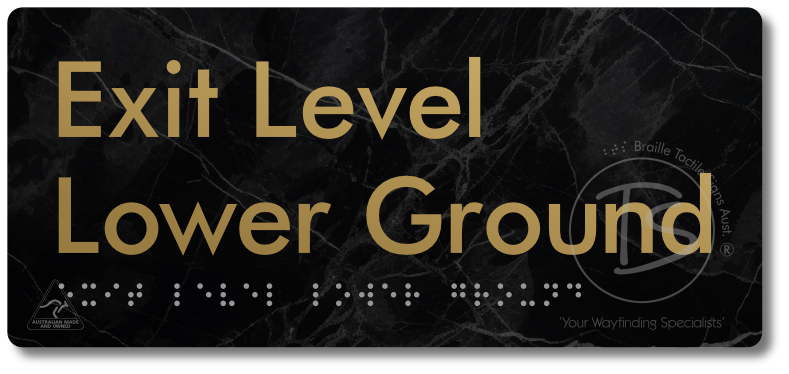 Exit Level Lower Ground