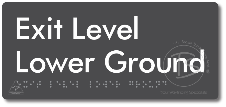 Exit Level Lower Ground