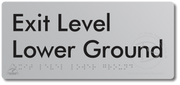 Exit Level Lower Ground