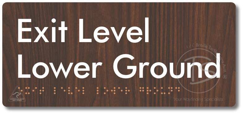 Exit Level Lower Ground