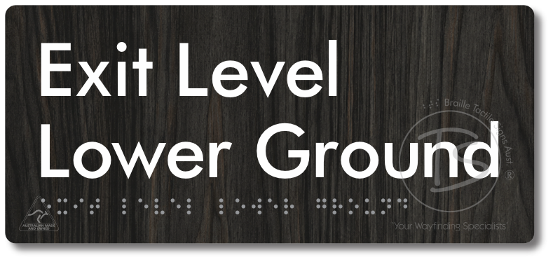 Exit Level Lower Ground