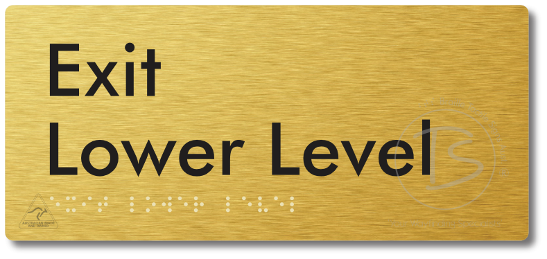 Exit Lower Level