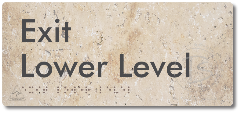 Exit Lower Level